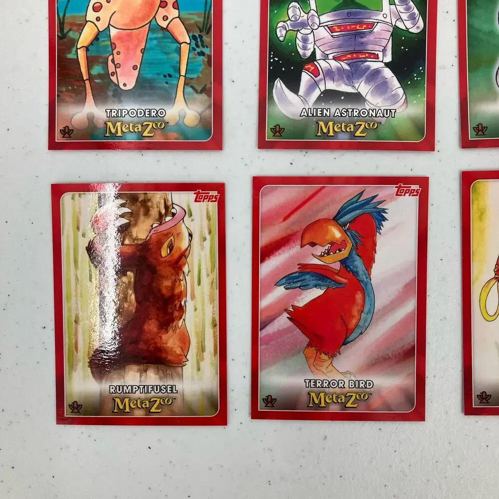 Topps MetaZoo Cryptid Nation Tripodero Roperite Mixed Lot 12 Trading Game Cards